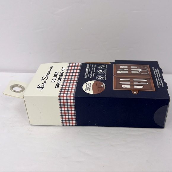 BEN SHERMAN DELUX MEN’S GROOMING KIT, 7 PIECES COLLECTION KIT, MANICURE SET - Picture 10 of 10